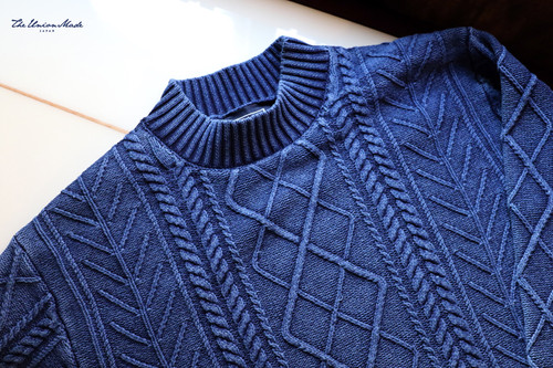 WORKING CLASS INDIGO KNIT