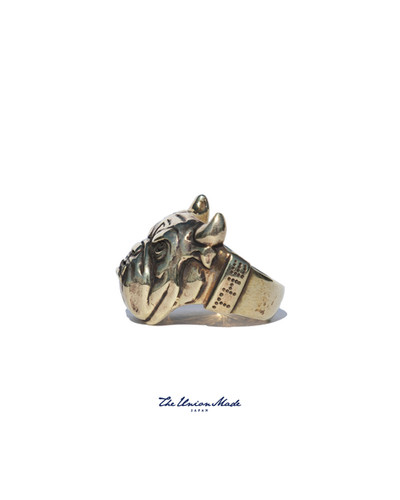 BULE DOG RING(BRASS)”⠀THE UNION / THE COLOR| ザユニオン通販