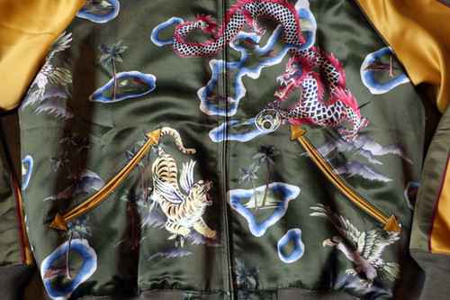 Reversible Satin Tour Jacket