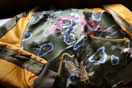 Reversible Satin Tour Jacket