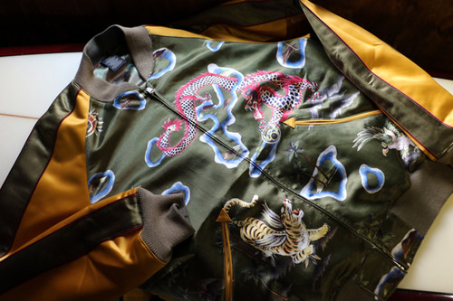 Reversible Satin Tour Jacket