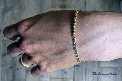 the union the color ブレスレット BALL WRIST CHAIN