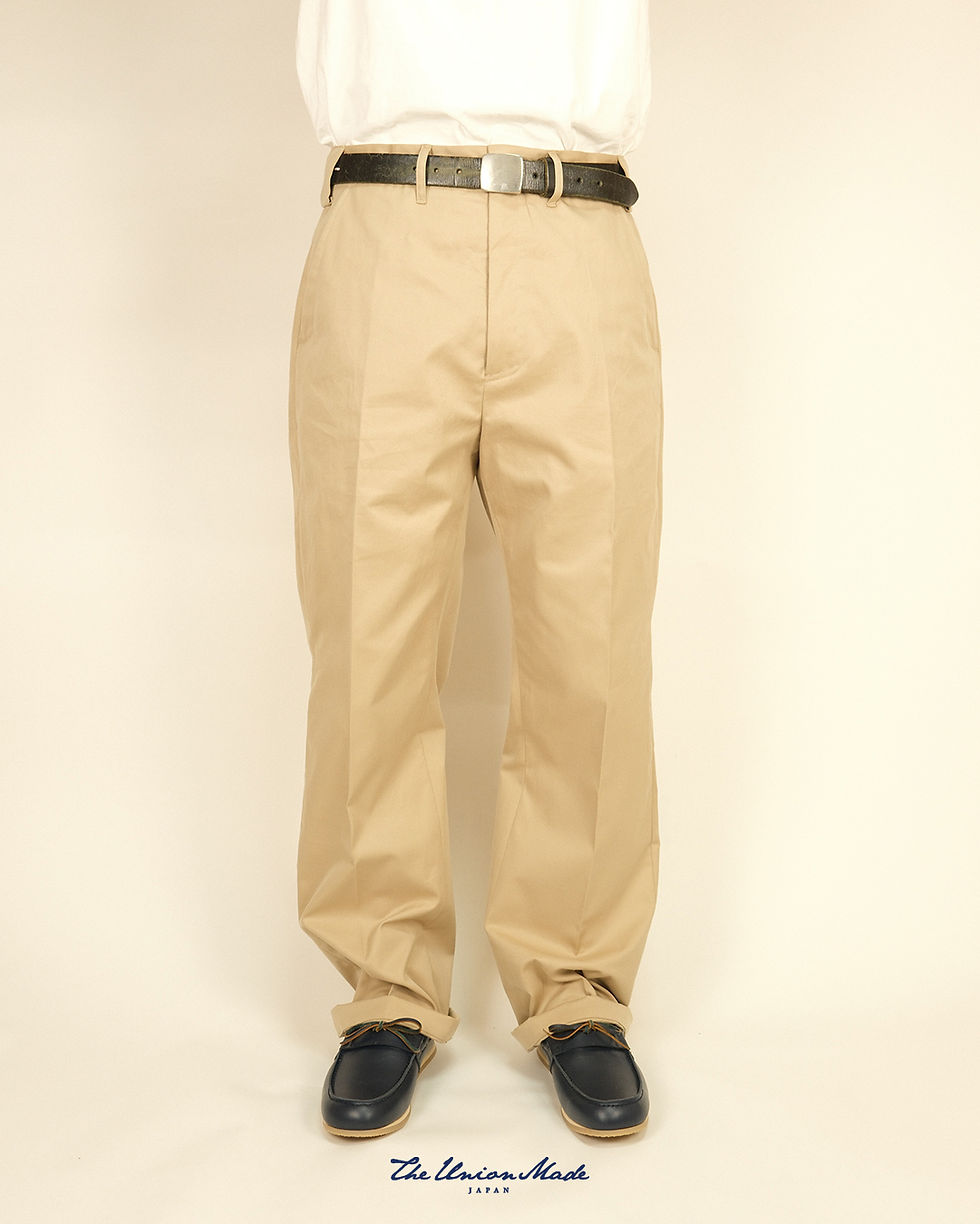 CHINO TROUSERS PANTS” THE UNION / THE FABRIC | ザユニオン