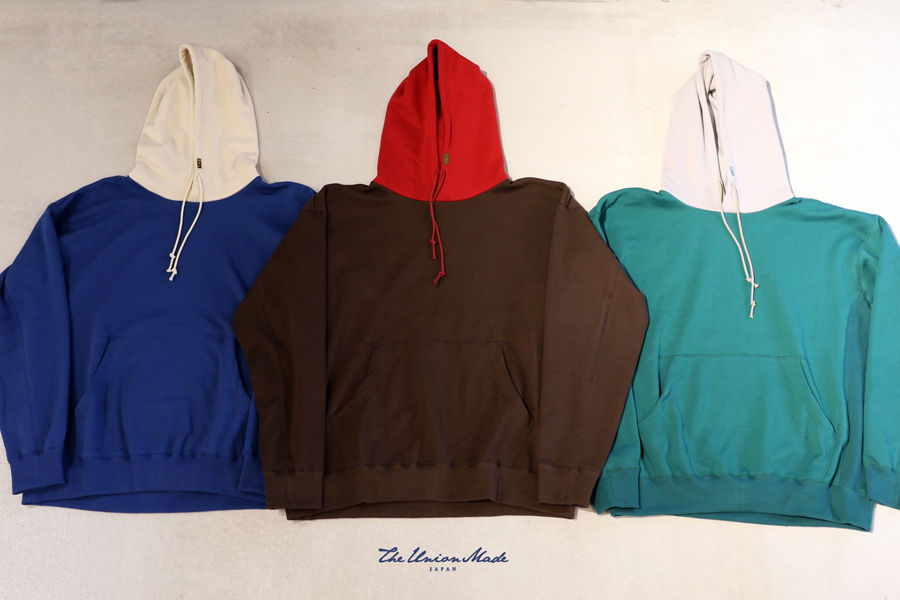 "TWO TONE HOODIE" THE UNION / THE FABRIC