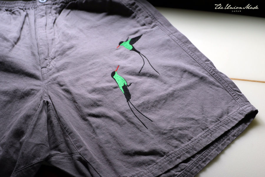 サムネイル： "Humming Bird" HEMP SHORTS    THE UNION / THE FABRIC