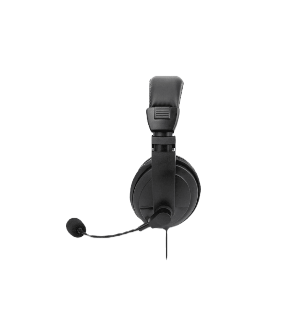 Thumbnail: Manhattan 179881 Stereo USB Headset Wired Lightweight Over-ear – Black