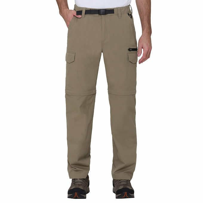 BC Clothing Cargo Pants for Men - Tactical Pants - Hiking Convertible Outdoor Pa
