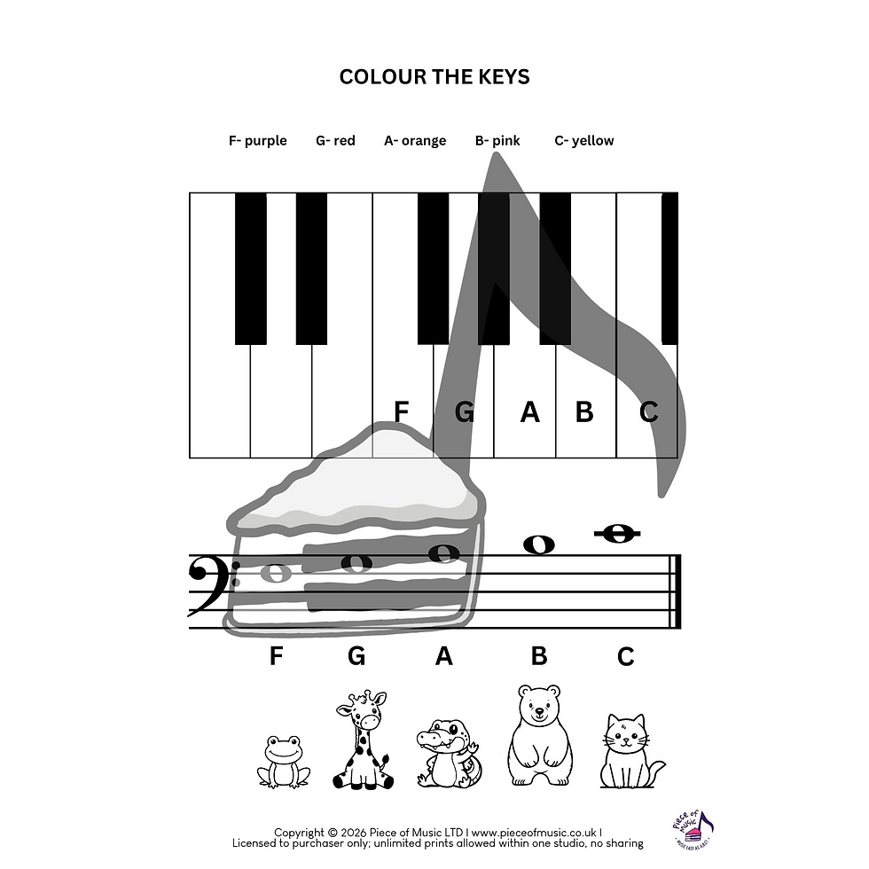 Thumbnail: Bass Clef Notes Workbook (F-C)