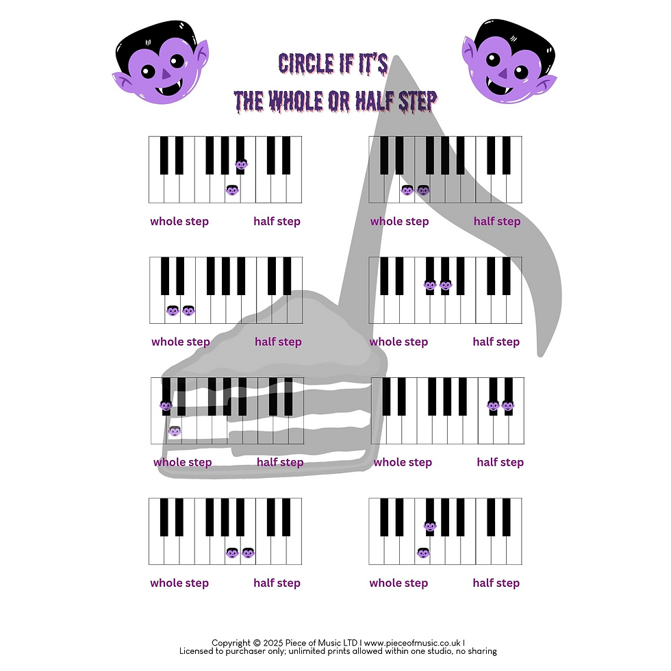 Thumbnail: Trick or Theory? Halloween Music Theory Bundle