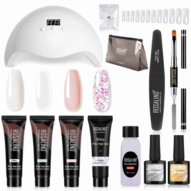 Miniatura: Acri Gel Kit Lamp Gel Polish  Nails Art Poly  for Extension  Professional Set