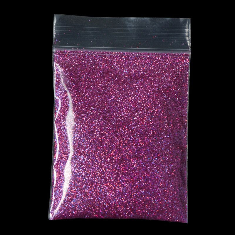 Thumbnail: RIKONKA 10g/Bag Dark Red Shiny Nail Powder Press on Nails Glitter Shimmer