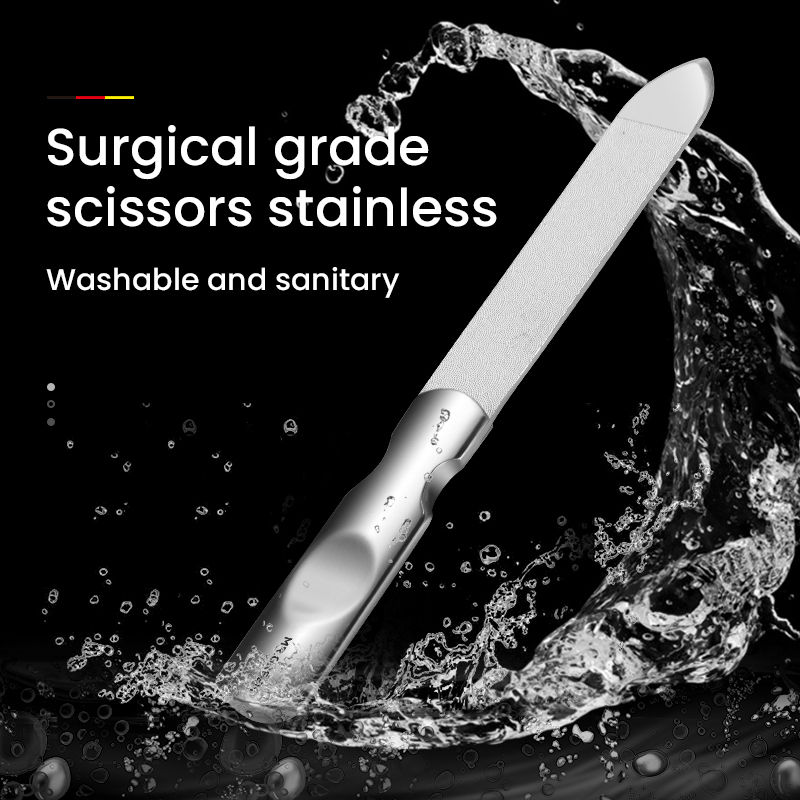 Miniatura: MR.GREEN Double Sided Nail Files Stainless Steel Manicure Pedicure Grooming For 