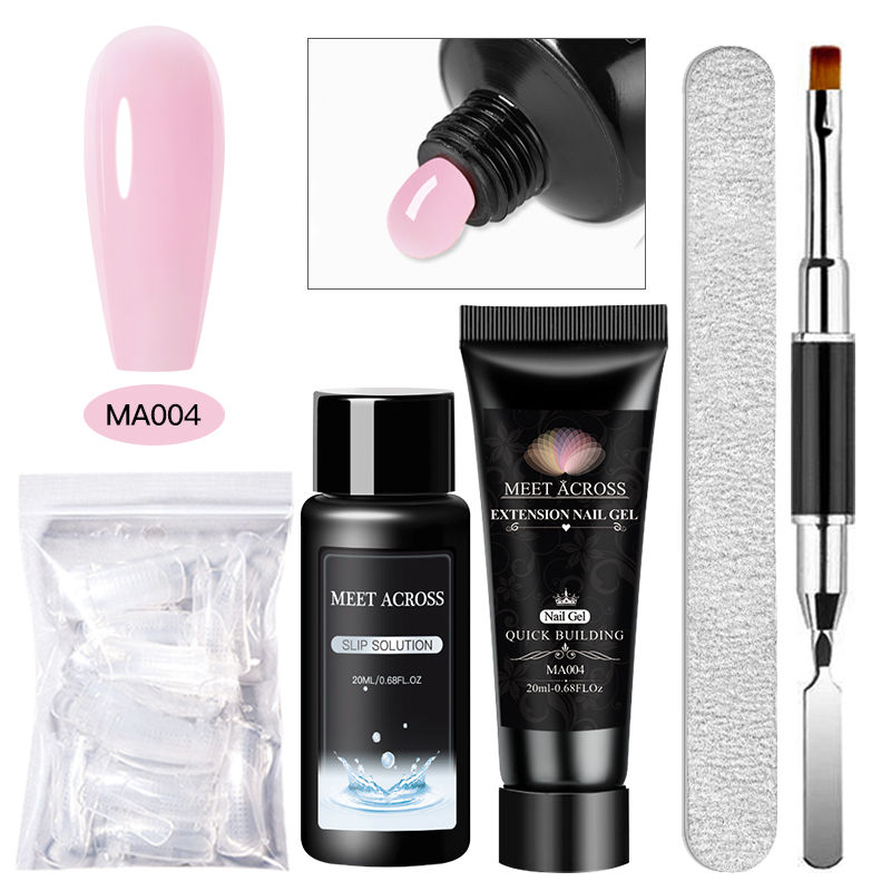 Miniatura: Gel Extension Nail Kit 20ml Nail Extension Gel Nail Polish With UV Light Acrylic