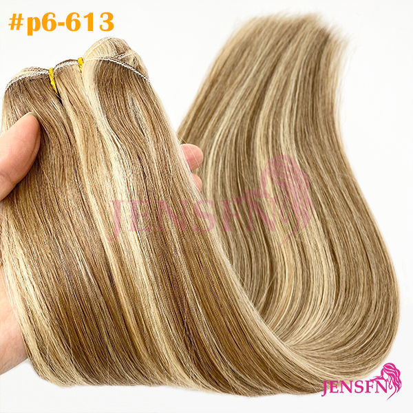 Miniatura: High Quality Straight Really Human Hair Weaves Remy Human Natural Hair Bundles S