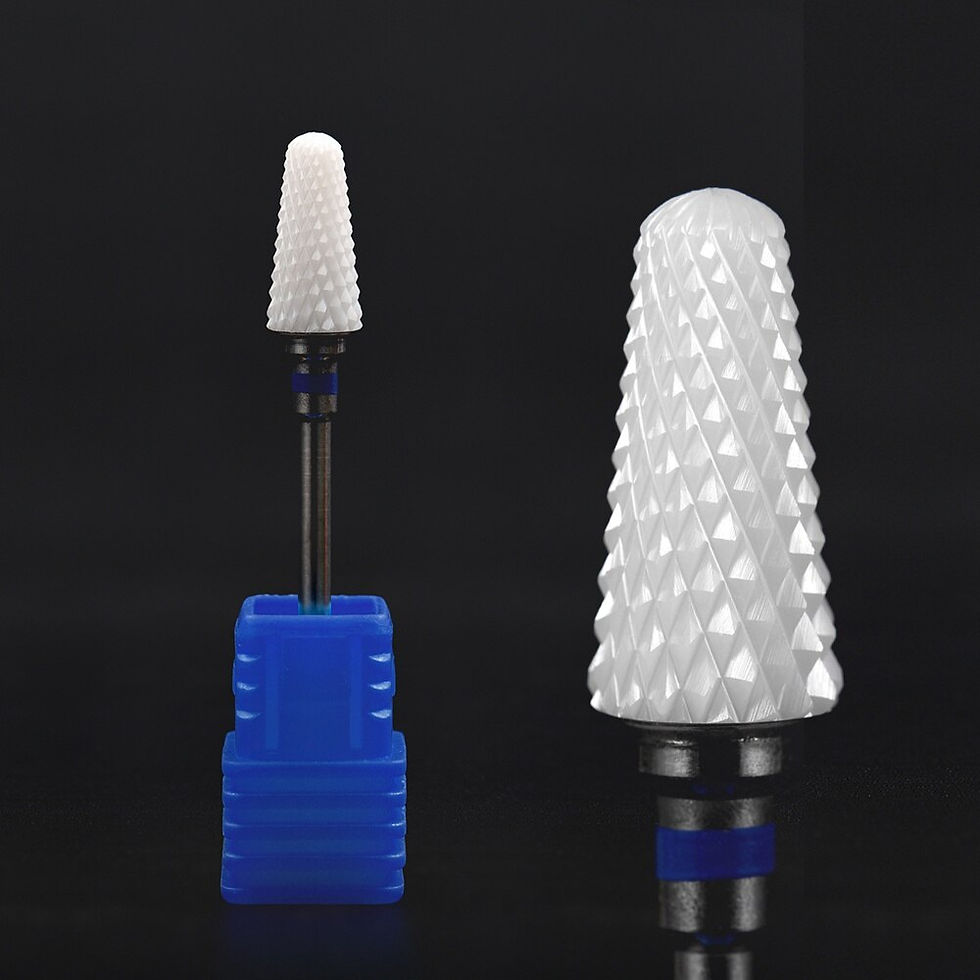 Miniatura: Ceramic Nail Cutters Manicure Nail Drill Bits