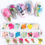 Miniaturbild: Mixed 3D Flower Stickers Floral Leaf Sliders Nail Art Decorations Decals DIY Gel