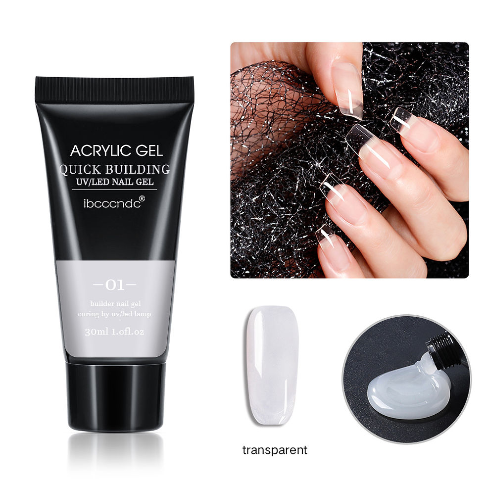 Thumbnail: 30ml Gel Poly Nail Build Nail Extension Gel Nail Acrylic Gel UV LED Quick Extens
