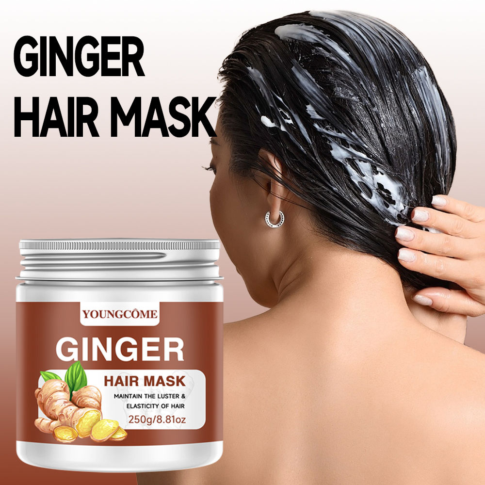 Ginger Hair Mask Rosemary Oil Hair Anti-Aging Support,hair Repair LossTreatment