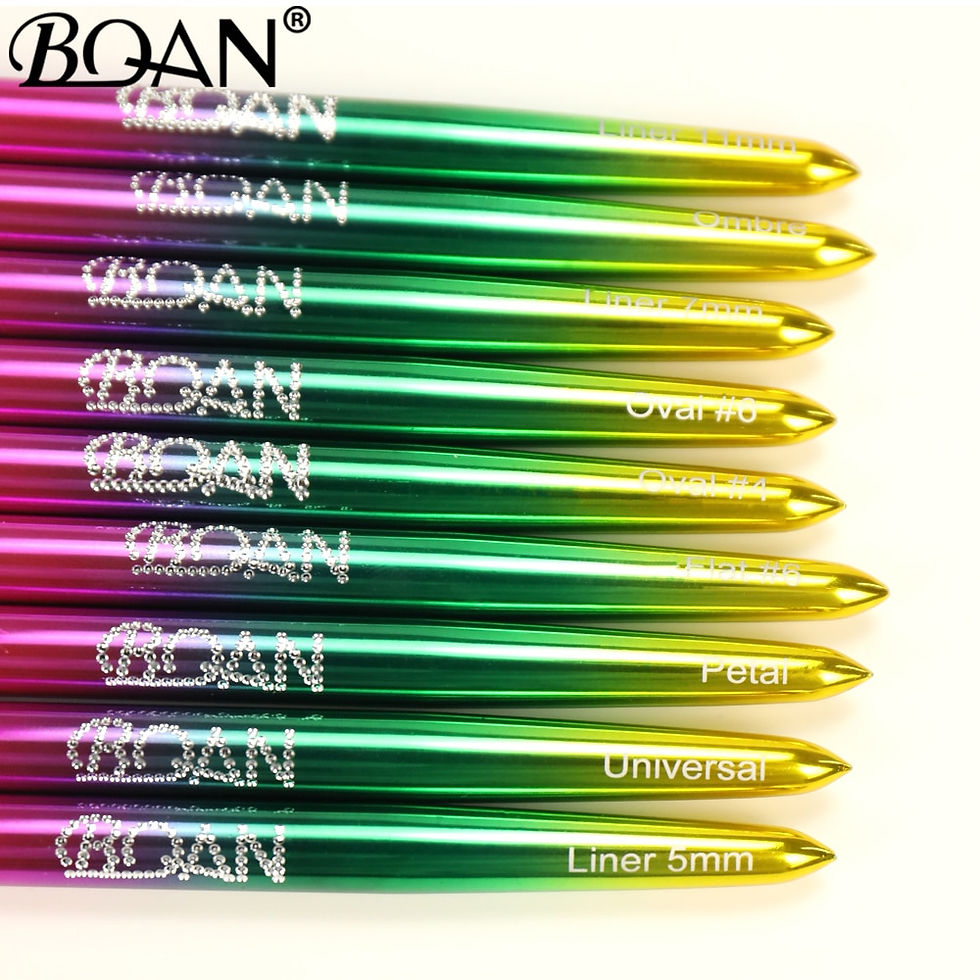 Miniaturbild: 1pcs Nail Art Brush Diamond Gradient Nail Brush Line
