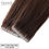 Thumbnail: Straight PU Skin Weft Hand  Adhesives Human Hair Extensions 16" 20" 24" 20pcs/40