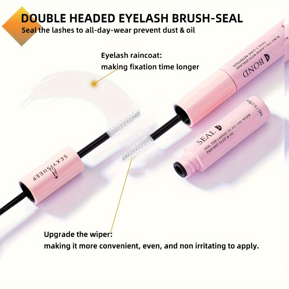 Thumbnail: DIY Eyelash Extension Kit 200pcs Individual Lashes Cluster D Curl, 8-16mm Mix La