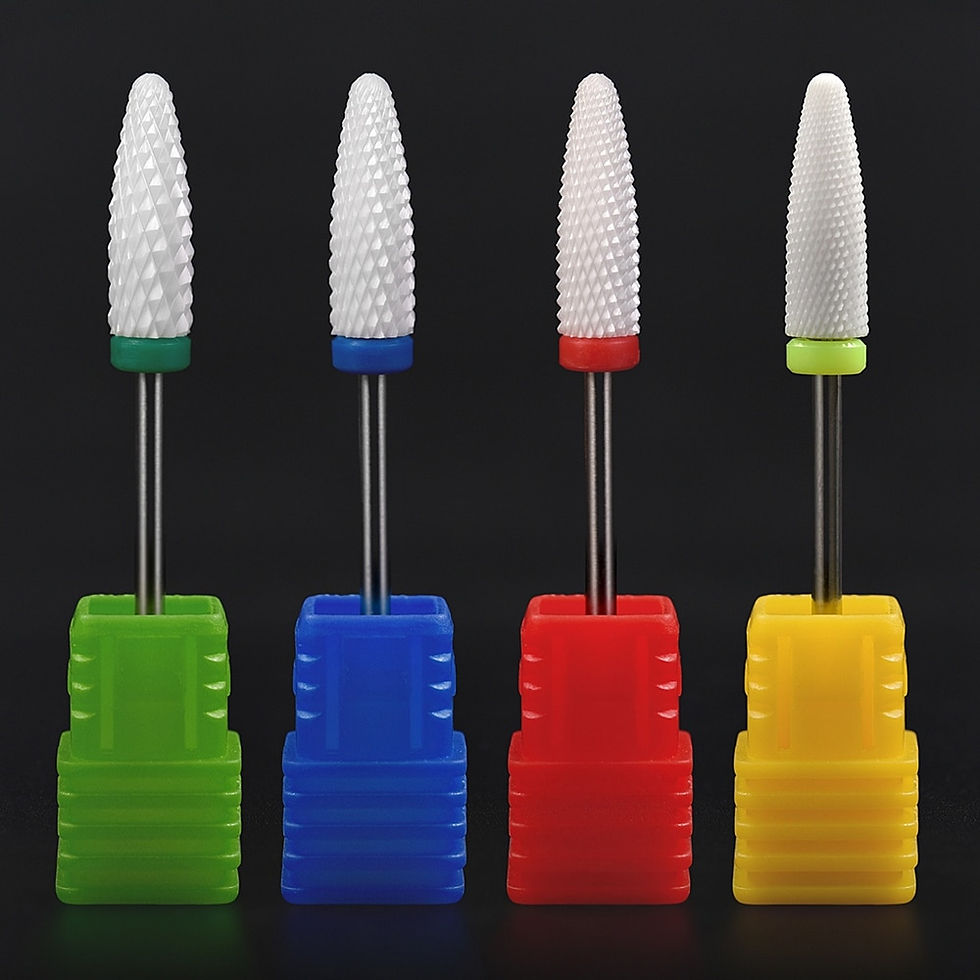 Miniatura: Ceramic Nail Cutters Manicure Nail Drill Bits