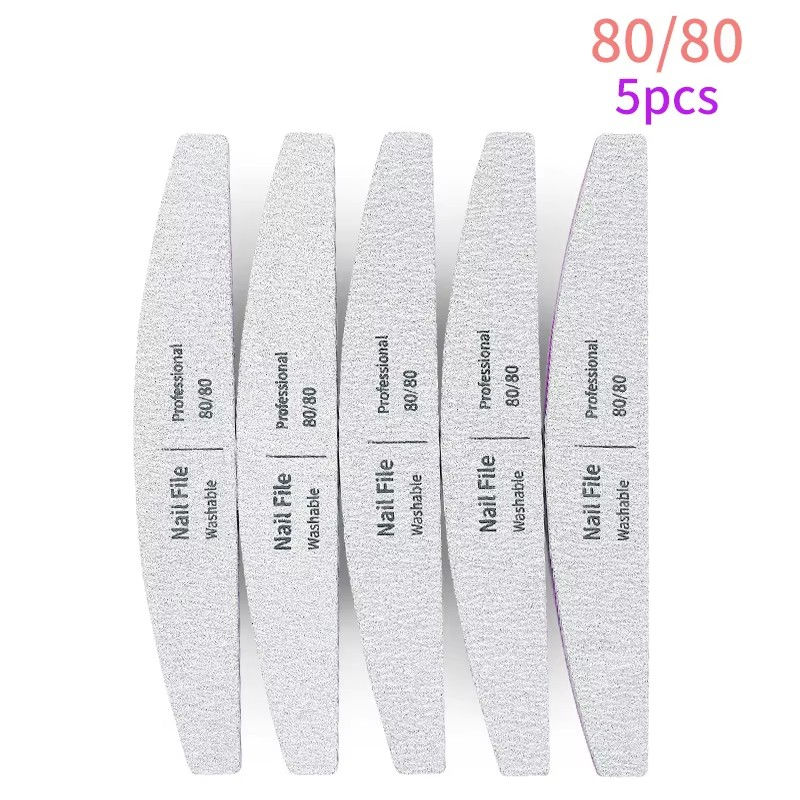 Miniatura: Nail File 100 to 180 Professional Tools Emery for Manicure Lime 240 Sandpaper Ge