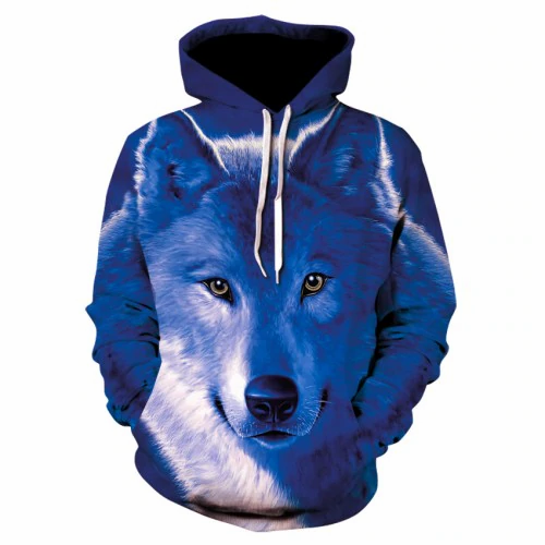 Thumbnail: Felpa, Animal 3D Printed Hooded Hoodies Men / Women's