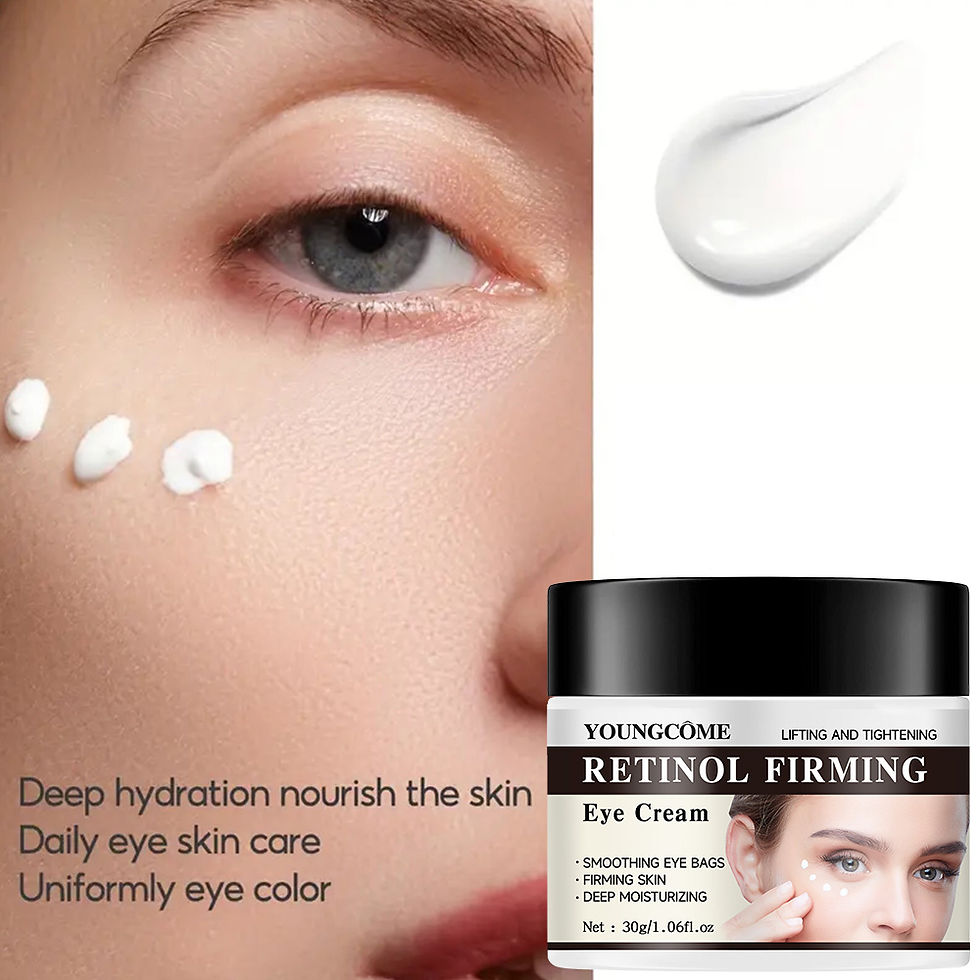 Thumbnail: Anti-Aging Eye Cream Retinol - Dark Circles Wrinkles Treatment Firming & Brighte