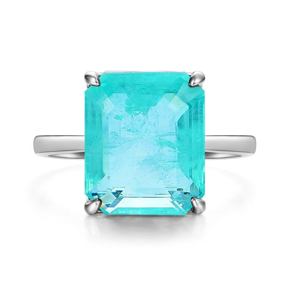 Thumbnail: Kuololit Diaspore Sultanite Gemstone Rings for Women Real 925 Sterling Silver