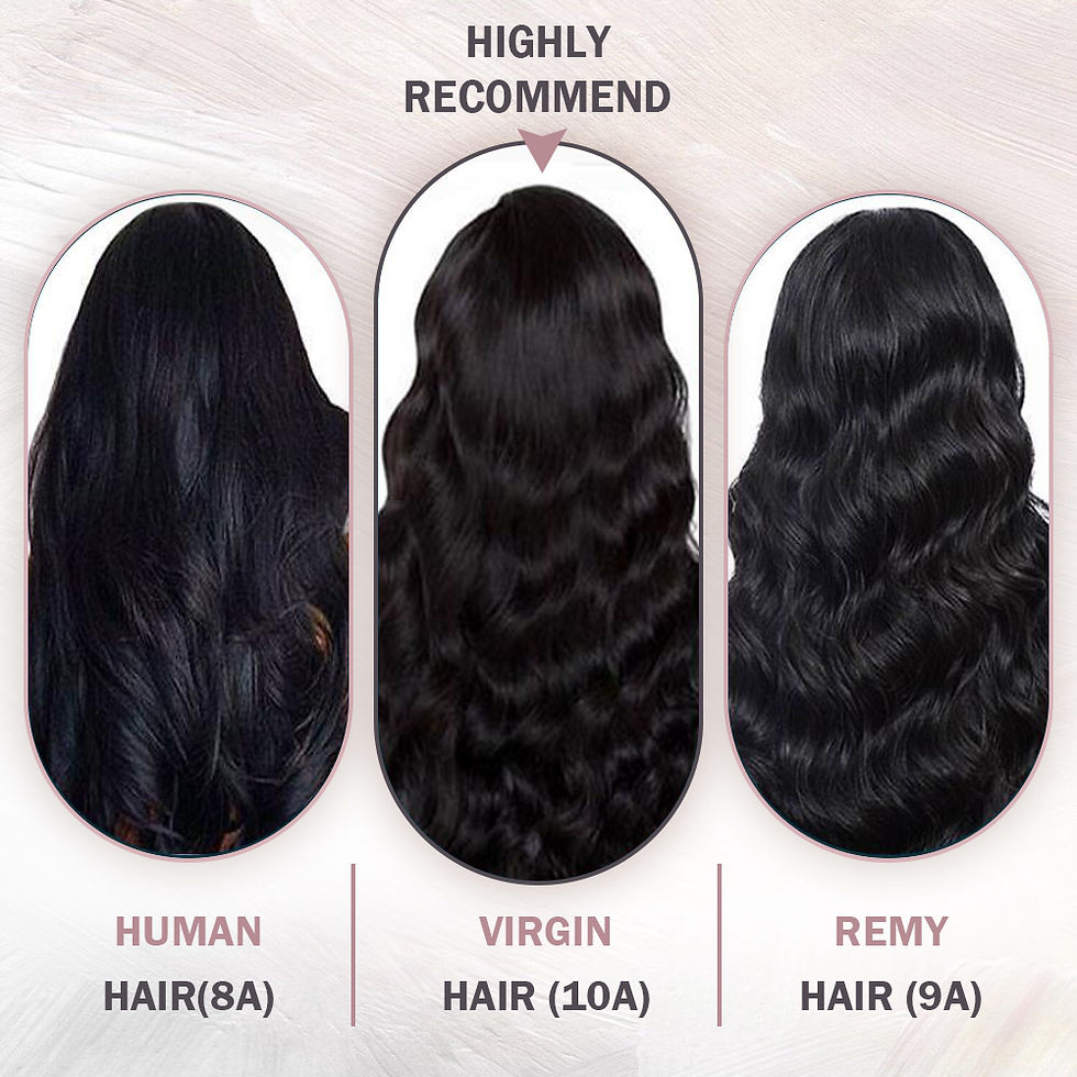 Miniatura: [12 Months] Ugeat Invisible Tape in Human Hair Extensions 10A Grade Seamless Ski