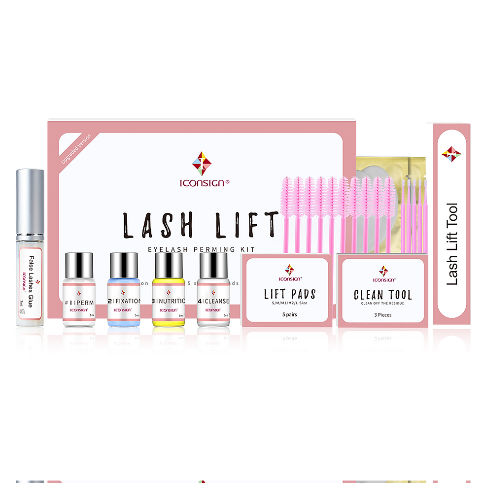 Miniaturbild: ICONSIGN Upgrade Version Lash Lift Kit Lifting Eyelashes Lasting 6-8 Weeks Lash 