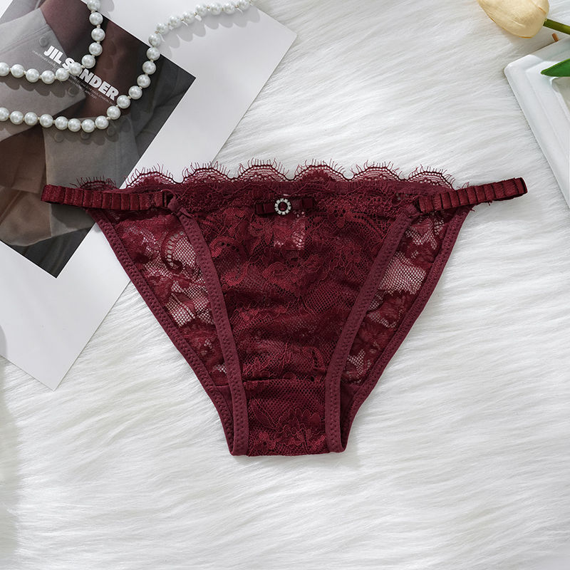 Thumbnail: трусы женские Lace Thongs Women G-string Underwear T-Back Underpants