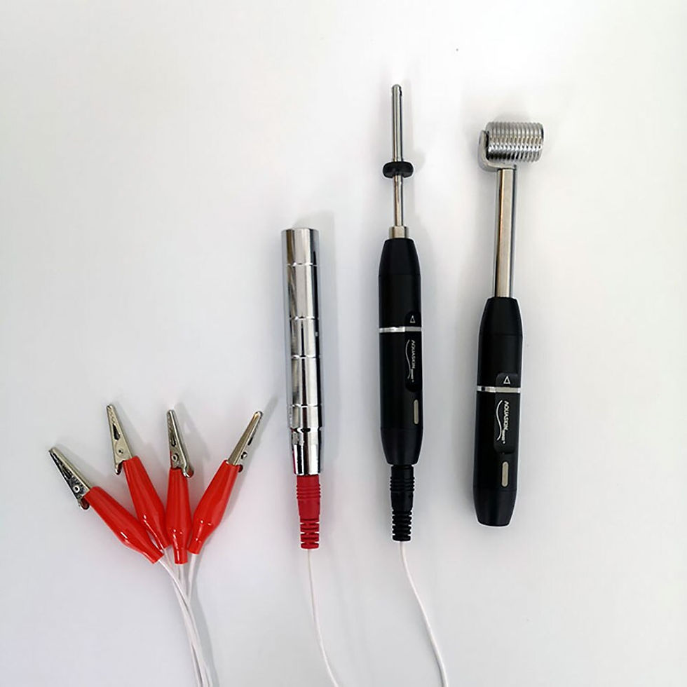 Thumbnail: 10 in 1Ultrasonic Facial Scrubber Microcurrent Machine  Lift Hot Cold Hammer Spa