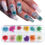 Miniatura: Mixed 3D Flower Stickers Floral Leaf Sliders Nail Art Decorations Decals DIY Gel