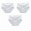 Miniatura: 3Pcs/Lot Women's Panties Seamless Underwear for Woman Silk Mid Waist