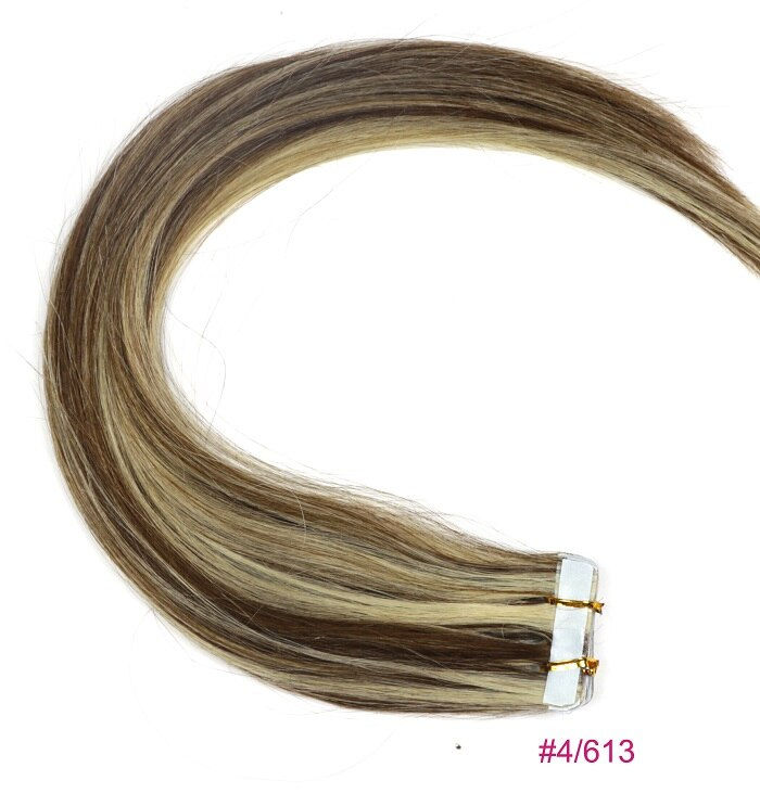 Miniaturbild: 30g-70g 14" 16" 18" 20" 22" 24"  Hair 100% Human Hair Extensions 20pcs/Pack