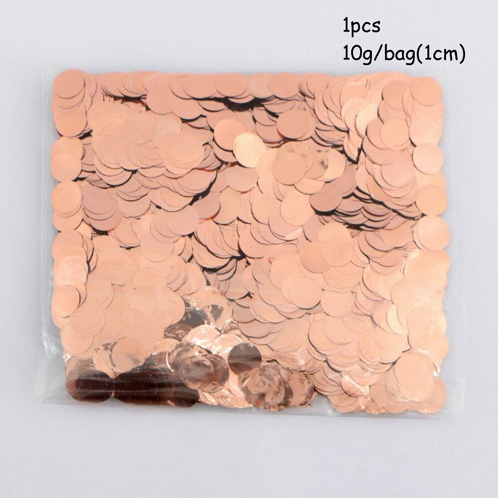Miniaturbild: 10pcs/Lot Clear Balloons Gold Star Foil Confetti Transparent Balloons Happy Birt