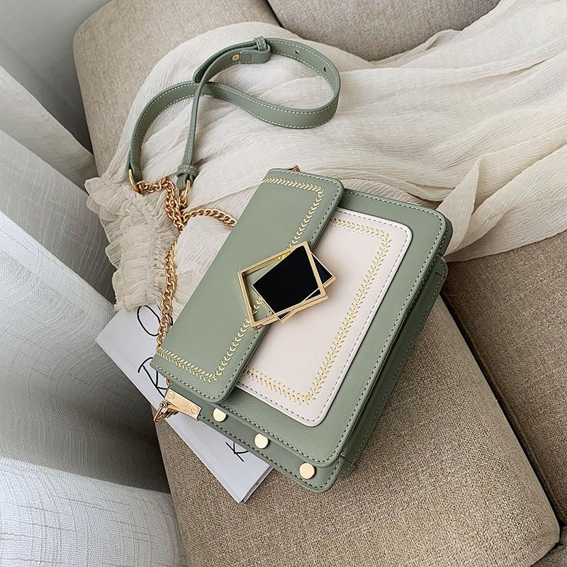 Thumbnail: Special Lock Design Travel Handbags