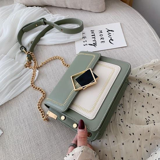 Thumbnail: Special Lock Design Travel Handbags