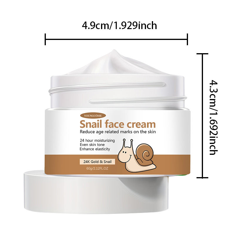 Miniatura: 2PCS Snail Essence Cream Collagen Anti Wrinkle Facial Skin Care Moisturizing  Hy