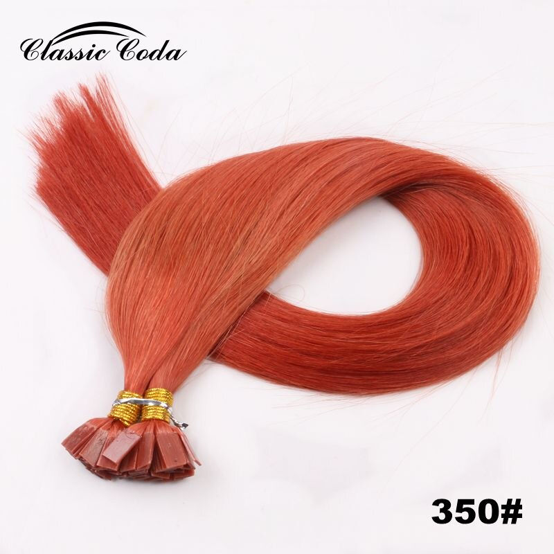 Miniaturbild: 100g 22” Flat Tip Hair Extensions 1.0g/S Straight  Keratin Pre Bonded  Hair