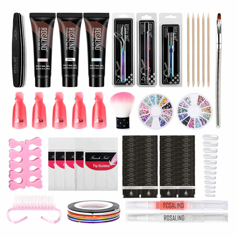 Miniatura: Acri Gel Kit Lamp Gel Polish  Nails Art Poly  for Extension  Professional Set