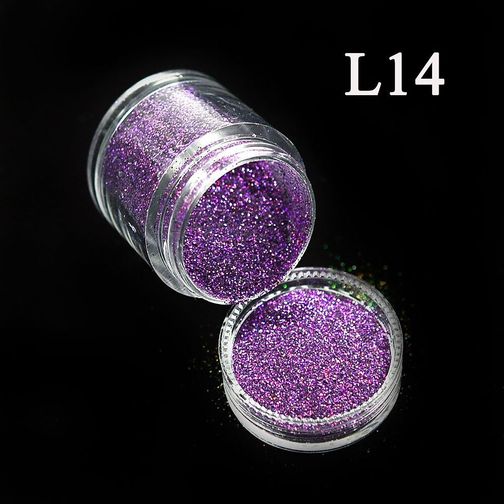 Miniaturbild: 1 Bottle Nail Glitter Powder