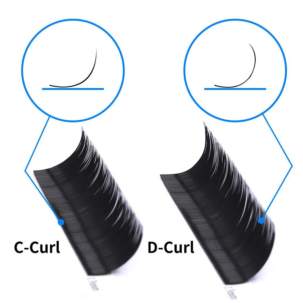 Miniatura: Ciglia Naturale una per una Individual Eyelash Extension Faux Mink