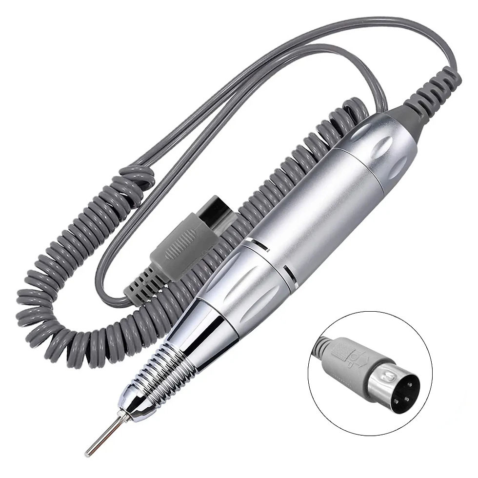 Miniaturbild: 3-Pin Electric Nail Drill Pen Professional Manicure & Pedicure Tool with Handle 