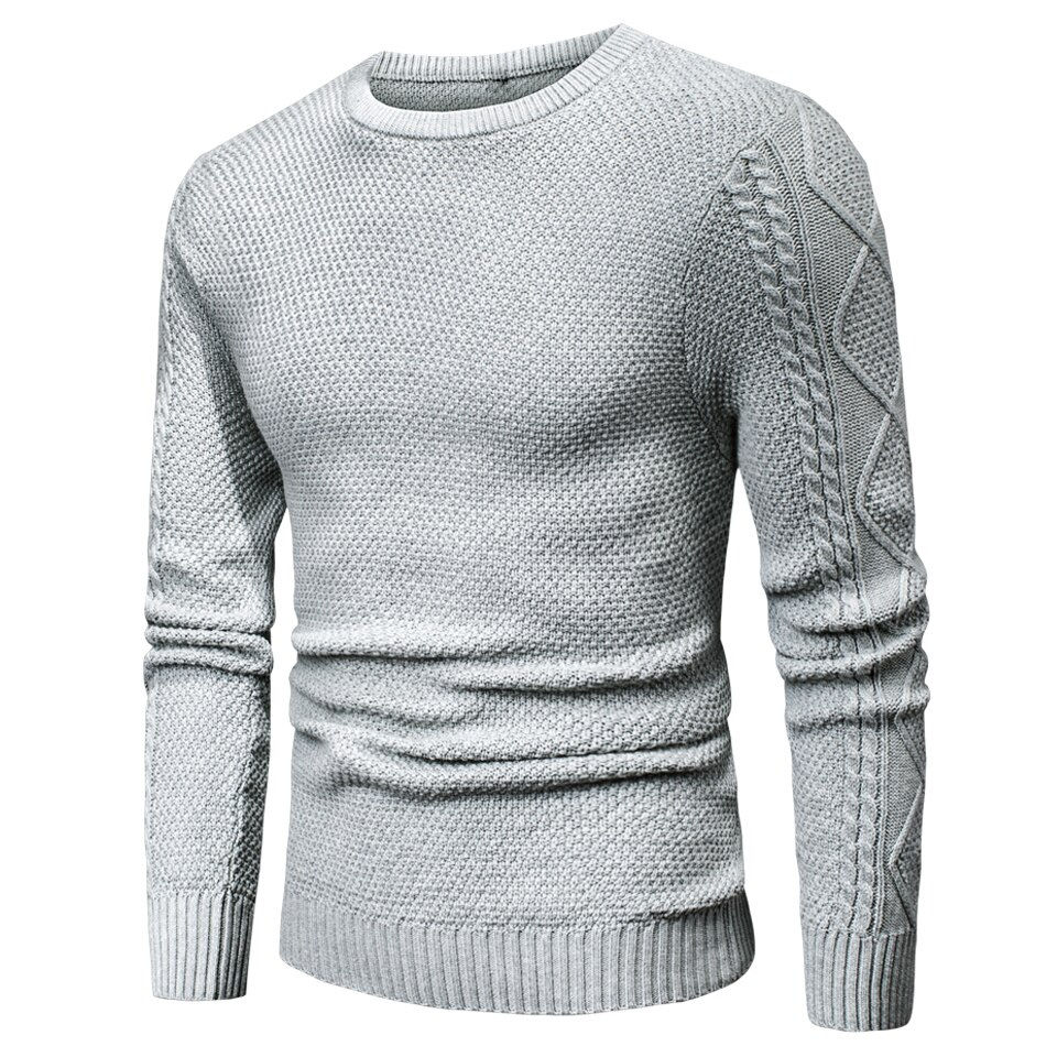 Miniatura: Casual 100%Maglione da Uomo Cotton Warm Sweater  Fashion 3D Soft Sweater