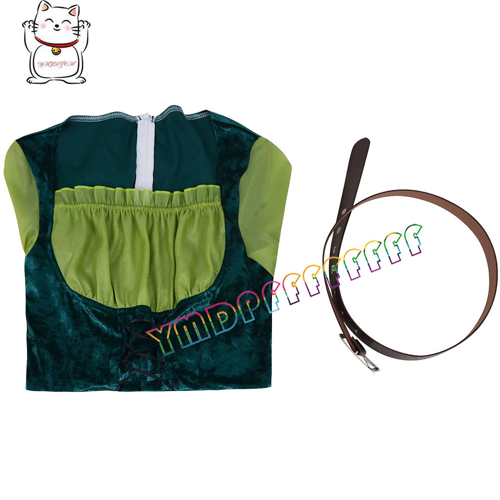 Thumbnail: Hot selling medieval Wizard of Oz magical elf cosplay dress for Halloween carniv