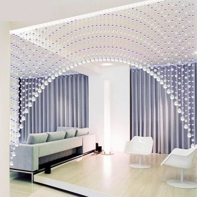 Miniatura: Multi-Colored Living Room  1 Set of AAAA Crystal Beaded Curtains Good Glass