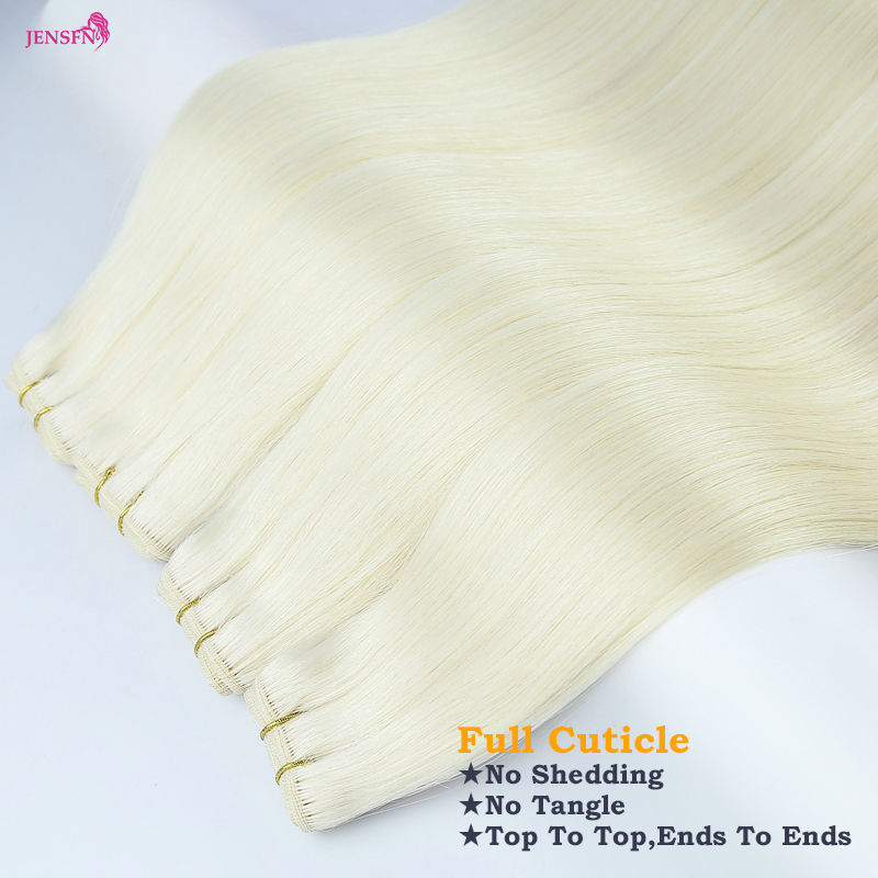 Miniatura: High Quality Straight Really Human Hair Weaves Remy Human Natural Hair Bundles S